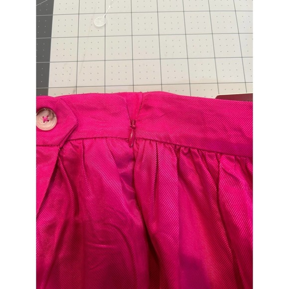 NWT Maeve Tulip wrap pink satin skirt size 0 - Picture 5 of 8